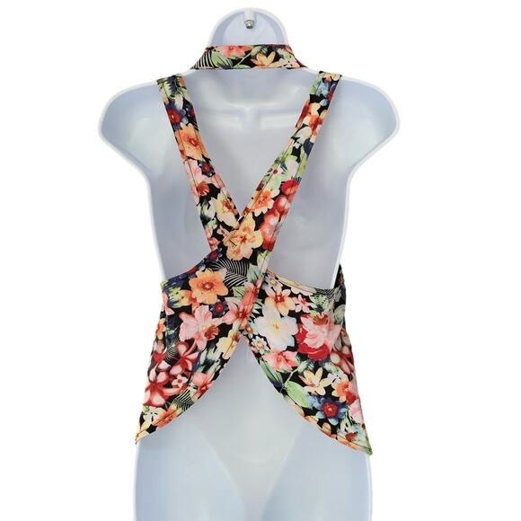Multi Colored Flower Tank - Picture 3 of 5
